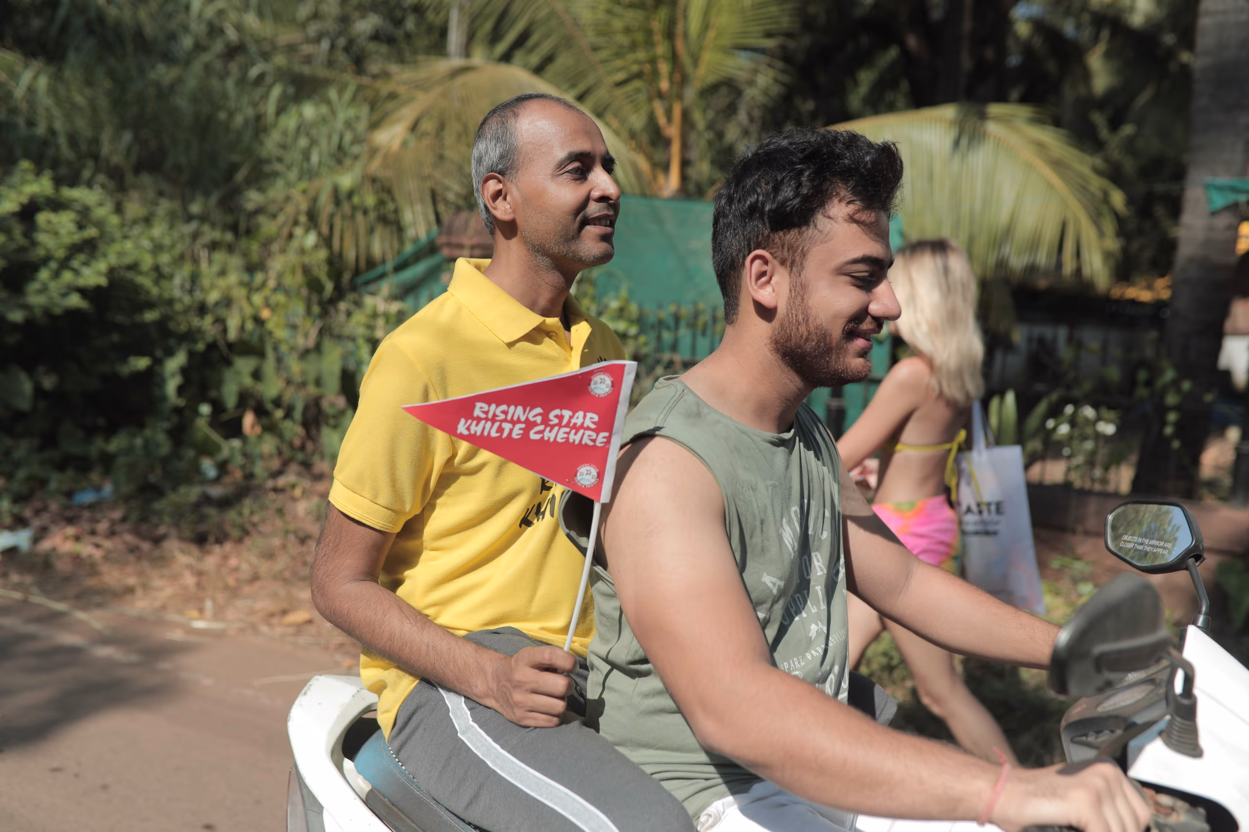Visually impaired travellers on an RSKC journey