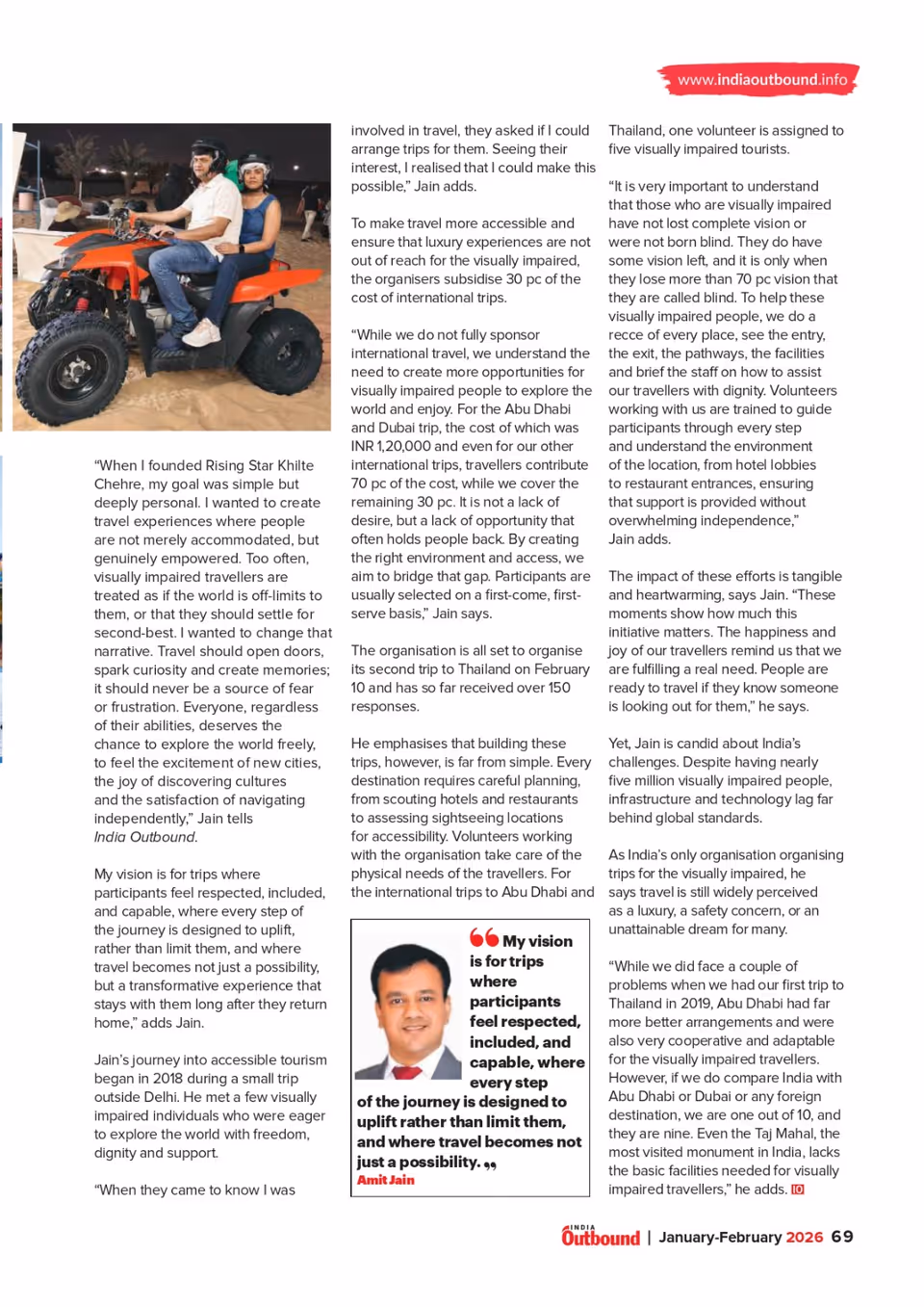 India Outbound Magazine Jan/Feb 2026 — Page 5