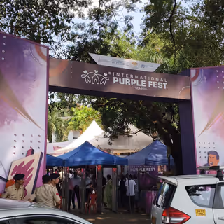 Purple Fest Goa moment 4