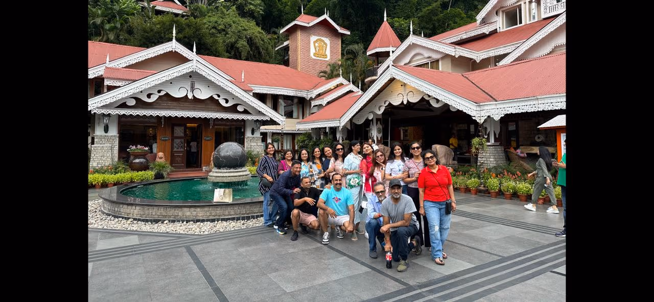 Hotel arrival, Sikkim