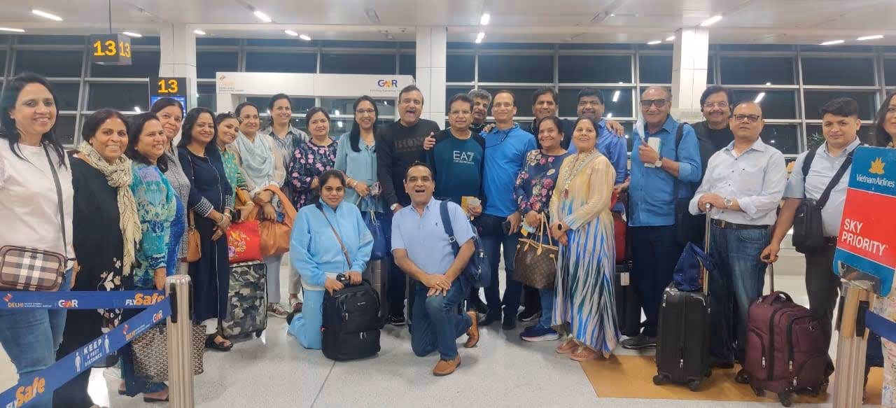 Departure with Vietnam Airlines, Vietnam